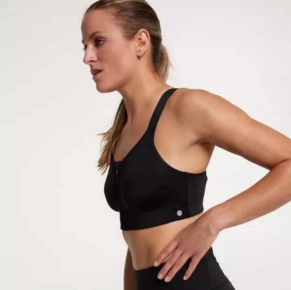 CALIA Women's Go All Out Zip Front Sports Bra - Picture 3 of 9